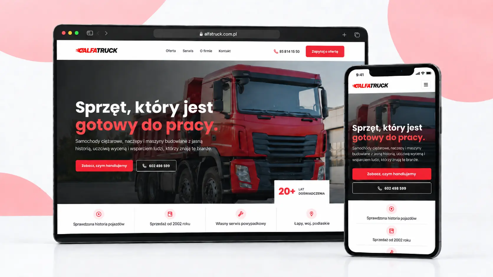 ALFATRUCK - Strona Firmowa